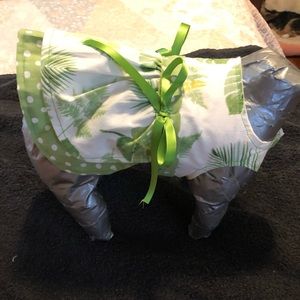 Leafy Green dress s/m